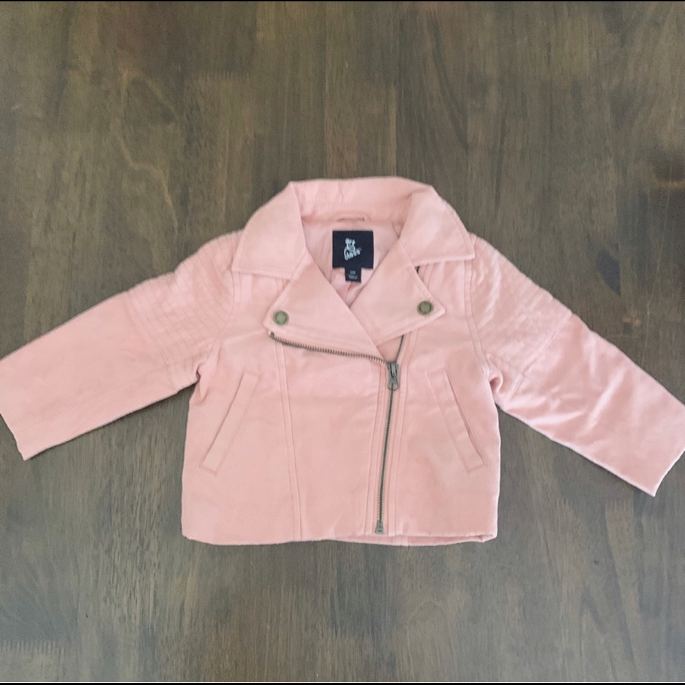 Faux Suede Jacket